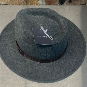 Pistil Charcoal Fedora with Dark Band